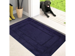 Tapete De Entrada Ehstmind Porta Dirt Trapper Antiderrapante Deslizante Lavável Máquina Multicor (100x50x50cm)
