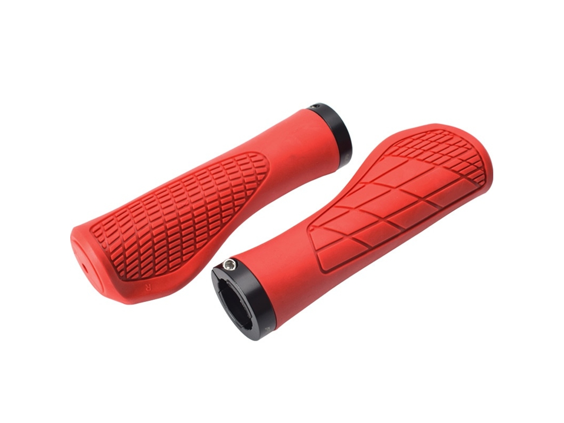Lurelia Manoplas De Guidão Para Mtb/btt Liga De Alumínio Borracha 13,5 Cm 2,2 Cm Antiderrapante Ergonômico Com Trava