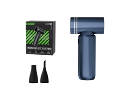 Mini Aspirador de Pó Portátil de Alta Velocidade com Turbina a Jato Superalimentada, 110.000 Rpm MDUG (azul)
