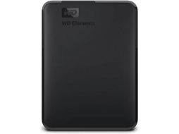Disco HDD Externo WESTERN DIGITAL Elements SE Portable (Preto - 2 TB - USB 3.0)