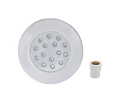 2026 luz de Piscina Led 7w Ip68 Rgb Sumergível Ajustável Cores para Jardim Fonte Paisagismo