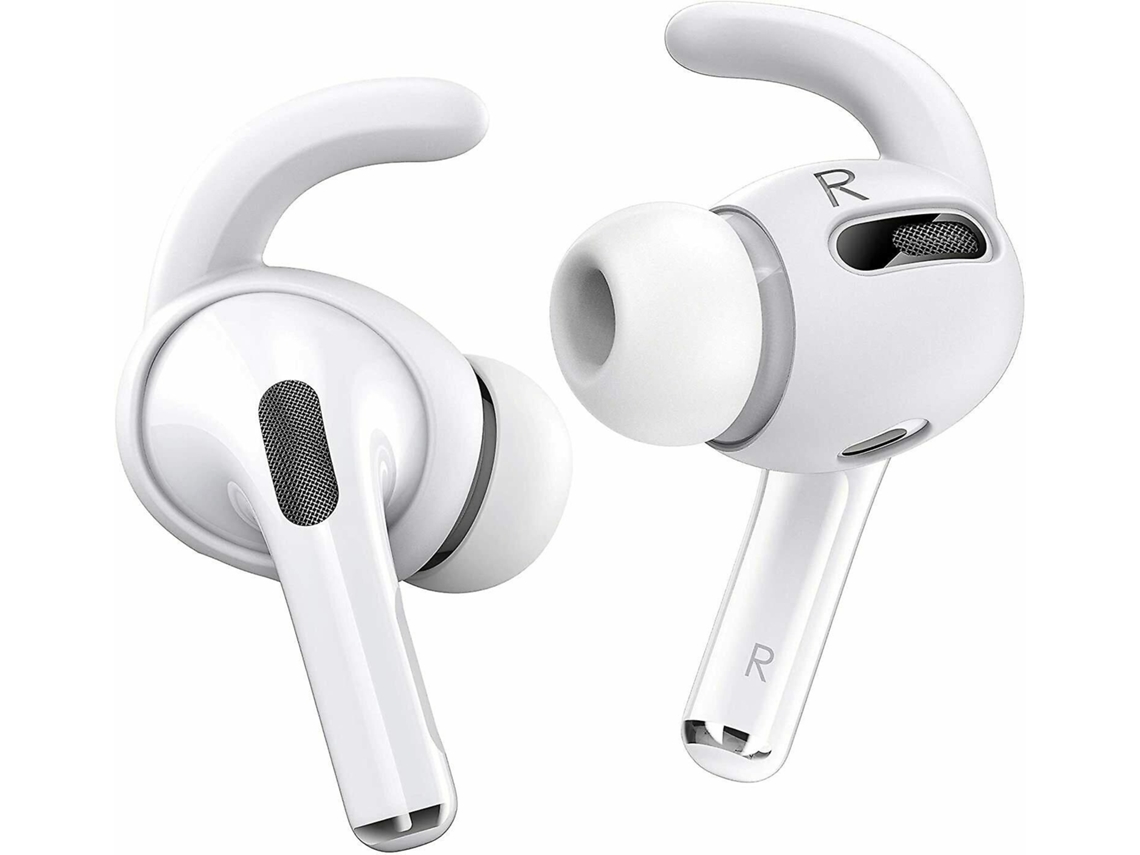 3 Pares de Airpods Pro Gancho para La Oreja Antideslizante Cubiertas de Silicone Premium Acessórios GOKOCO