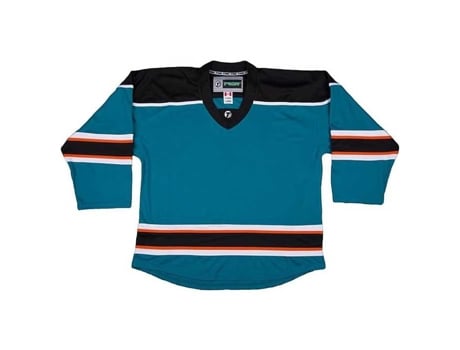 Camiseta de Manga Comprida Dj300 San Jose Sharks Azul Ltronx