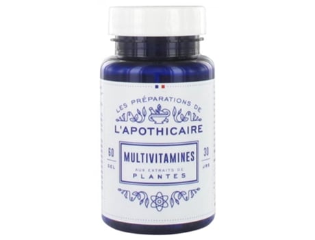 LES PRÉPARATIONS DE L'APOTHICAIRE Multivitaminas 60 Cápsulas
