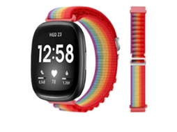 Bracelete Alpine G-Hook Ajustável Fitbit by Google Sense 2 Multicor