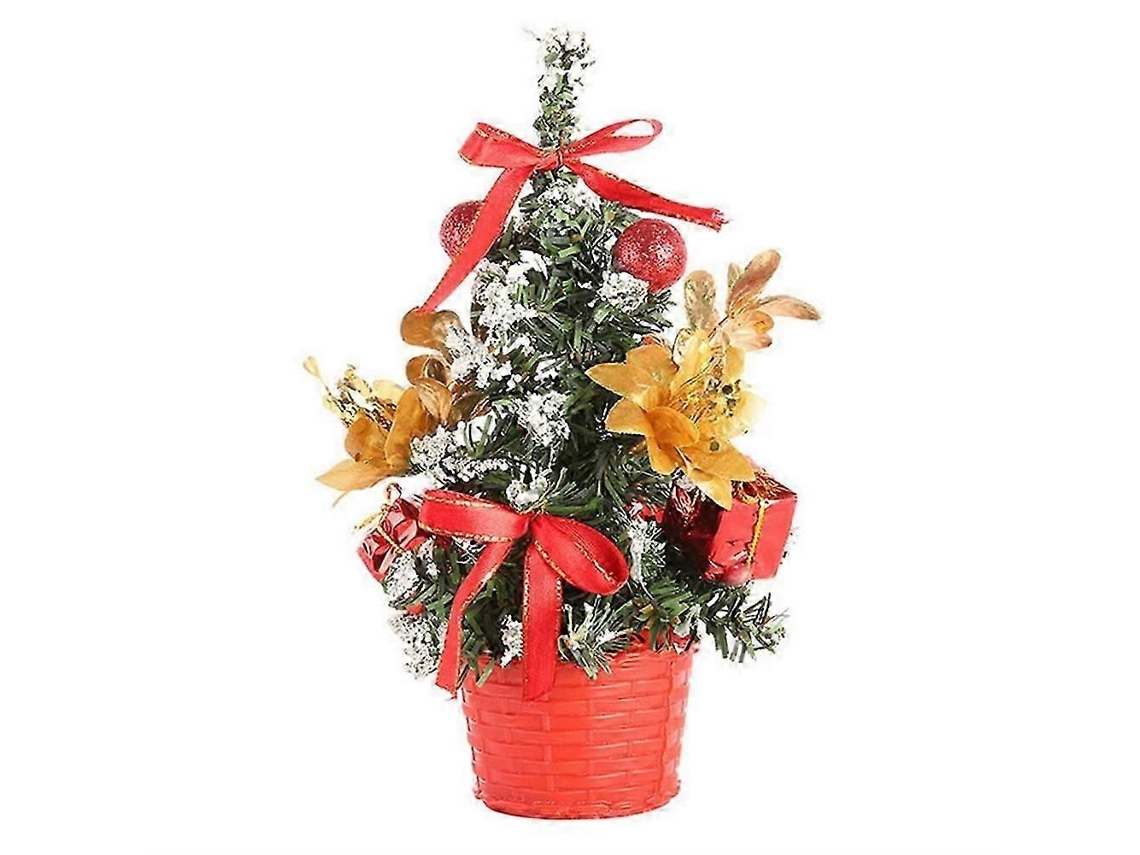 Mini Árvore De Natal De Mesa, Sem Led, Artificial, Para Decoração E Presente-zscy