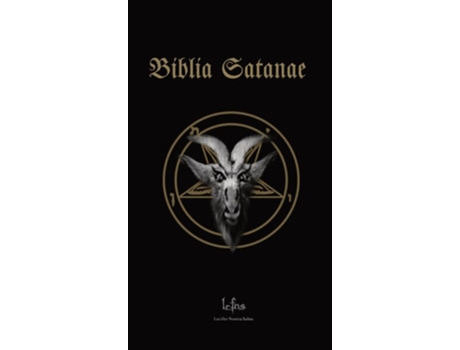 Livro Biblia Satanae de LCF NS (Inglês - Capa Dura)