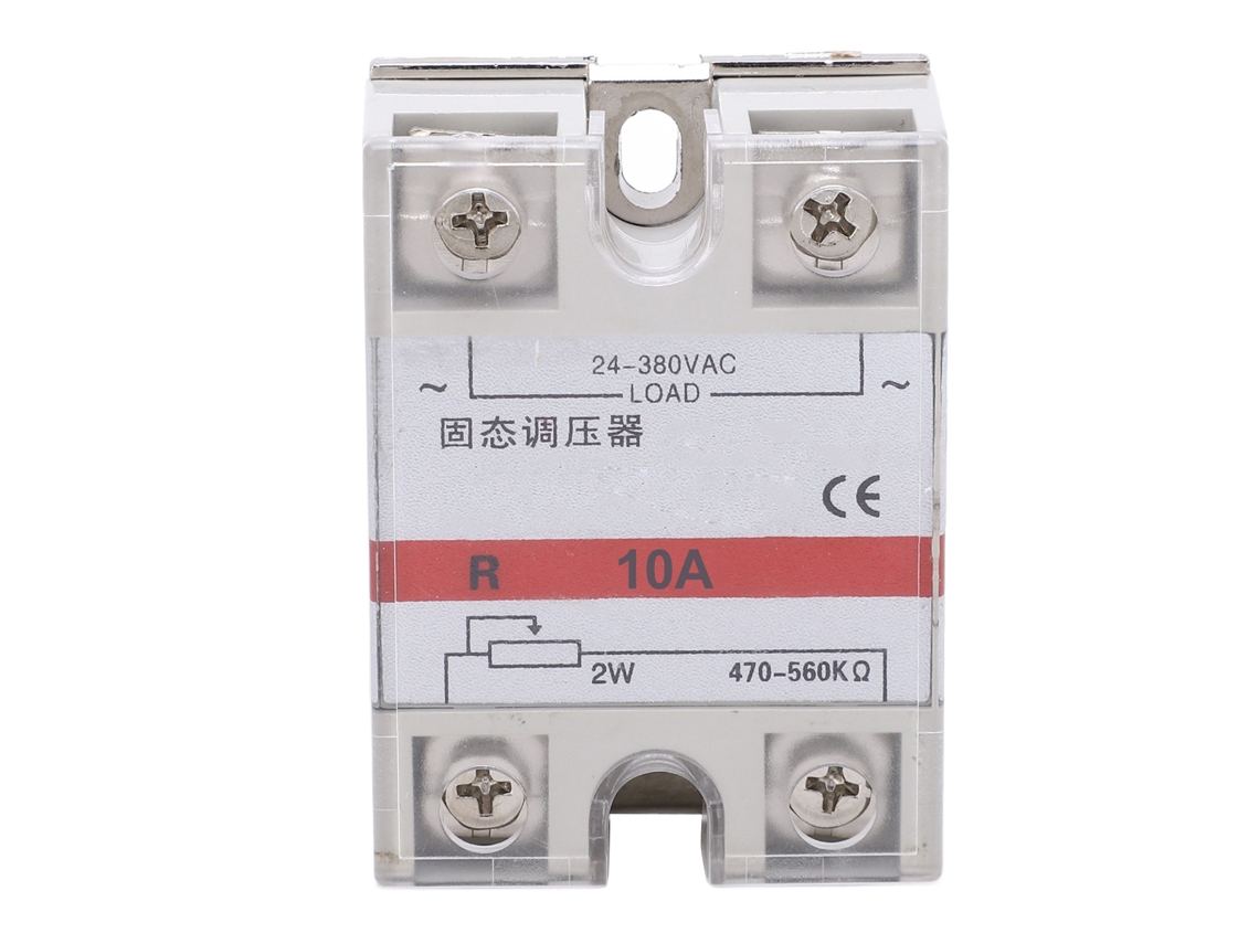 Hkj relé de Estado Sólido Ssr 10a Controlador Regulador de Voltaje Ac 24‑380v para Control de Máquinas