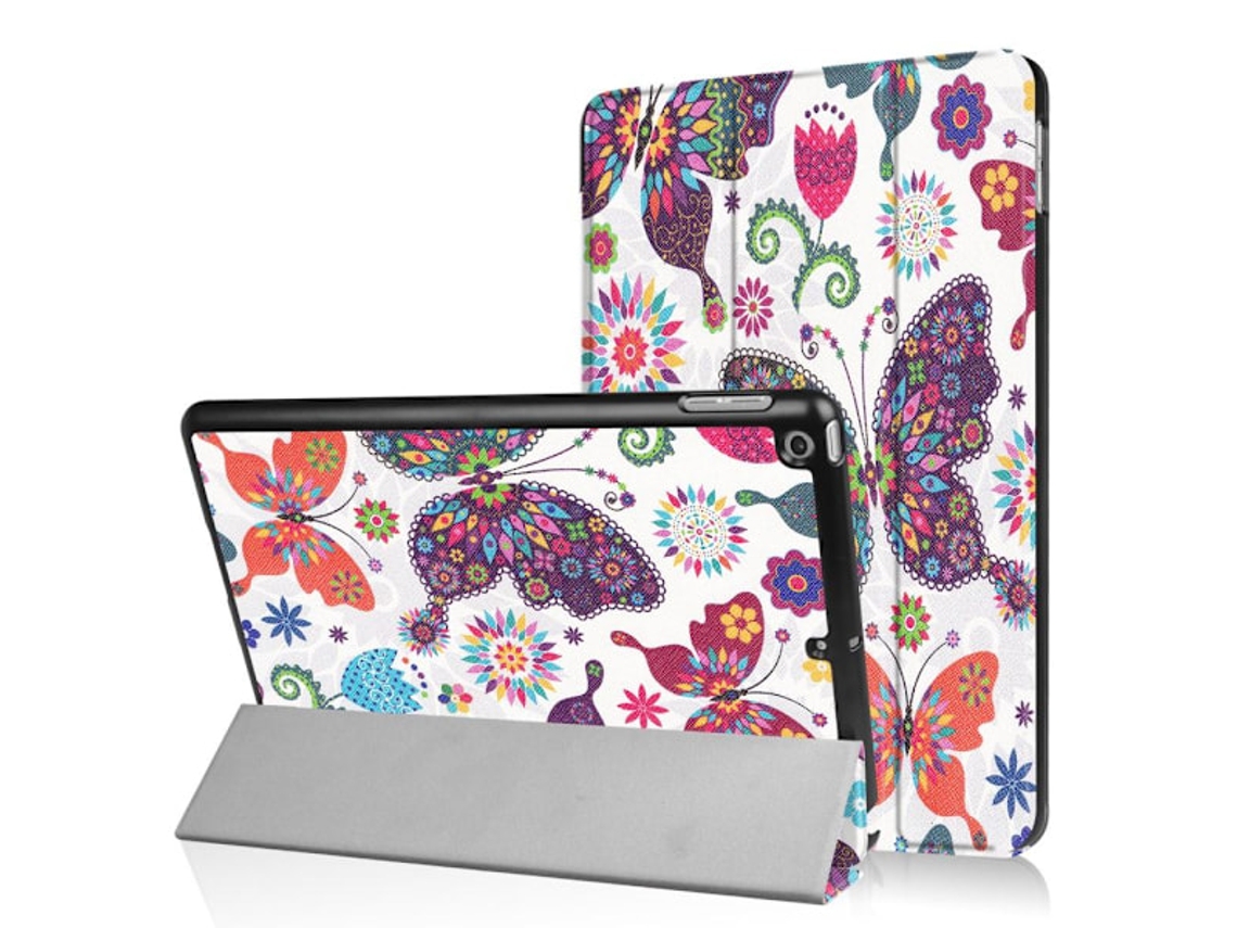 Capa Dobrável Tripla Para Ipad 9.7" (2017)/(2018) - Borboletastfrf
