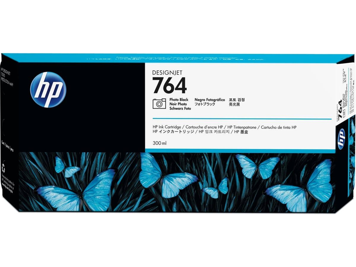 Tinteiro HP 764 Preto Fotográfico