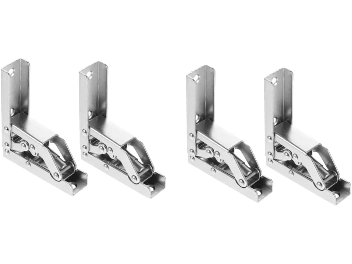 Conjunto De 4 Dobradiças Para Armários Cozinha, Portas E Prateleiras,