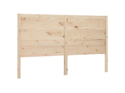 Cabeceira de cama 206x4x100 cm Pinho Maciço MAISON EXCLUSIVE