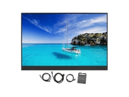 Tela Portátil 4k Fhd Ips De 16 Polegadas Usb Tipo C Para Laptop, Tela Externa Secundária Com Alto Falantes Duplos Para Pc, Telefone Para Switch
