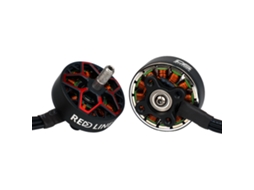 4 Unidadesdeepspace Red Line 2807 1350kv 6s Motor Brushless com Eixo de 5mm para Drones Rc Freestyle de Longo Alcance de 7 a 8 Polegadas MDUG