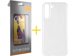 Kit Capa e Película Samsung Galaxy S21 + Plus SKYHE Full (Transparente)