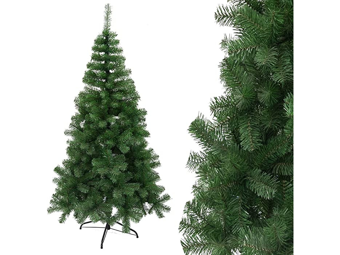 Árvore de Natal Artificial 120 cm de Altura Cor Verde