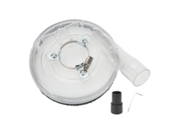 Kit De Capuz Anti-pó Transparente De Pc Universal Para Amoladora Angular Com Protetor De Pó Em Polimento Seco