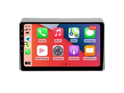 Auto Rádio Carro Bluetooth Autoradio 8GB RAM 128G ROM CarPlay Navegação GPS Ecrã Táctil RoverOne para Toyota Hiace XH10 H200 5 2004-2021  
