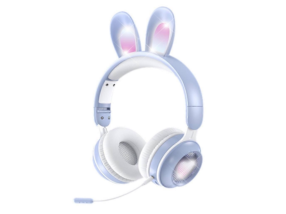 Fones de Ouvido Sem Fio com Led, Entrada para Cartão TF, Ideais para Aula e Trabalho TAISHENGDA