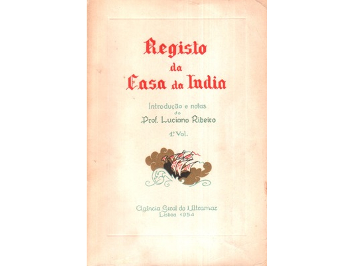 Livro Registo Da Casa Da Índia. (Português)