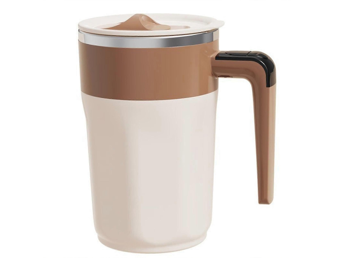 Copo Misturador Automático Inteligente Com Tampa - Caneca Misturadora Em Aço Inoxidável 316 Com Visor De Temperatura, Copo De Café Portátil Compa