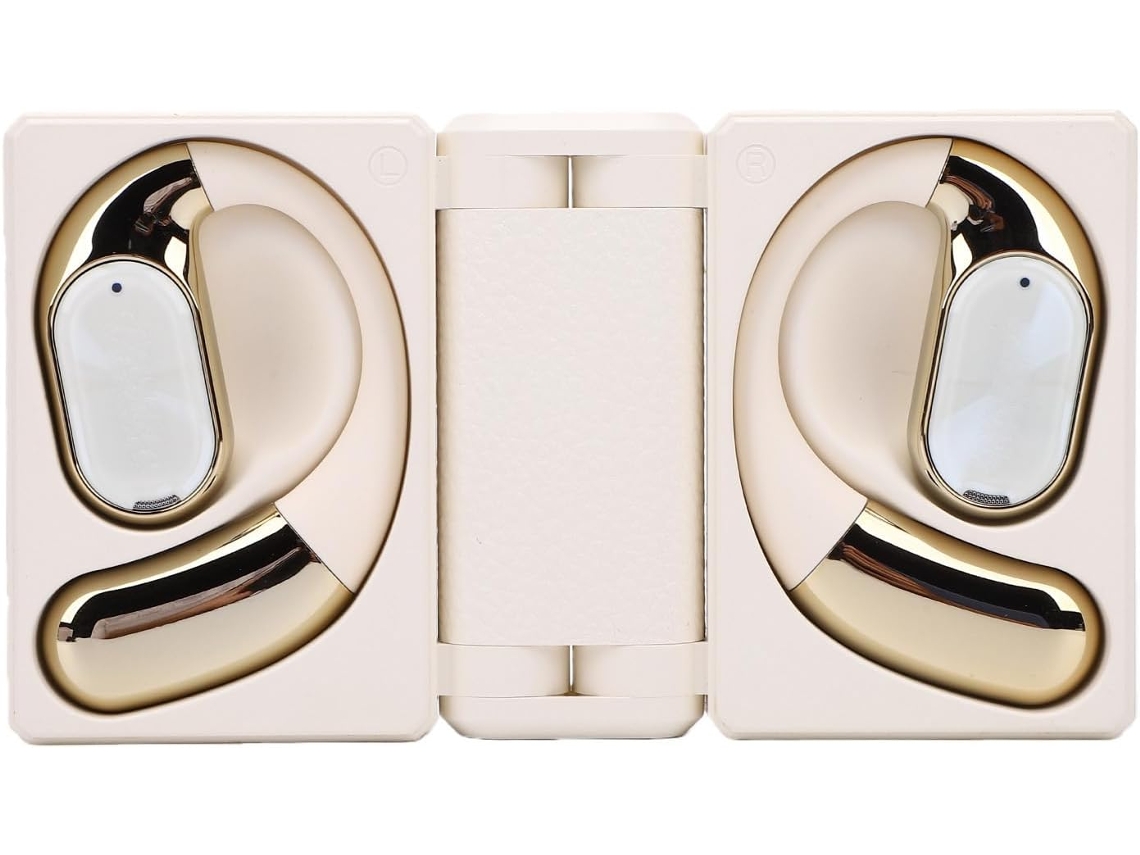 Fones De Ouvido Abertos, Bluetooth 6.0 Com Design Dobrável Duplo, Sem