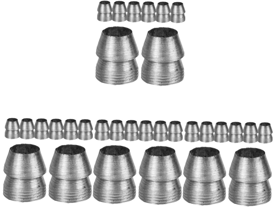 Kit De Reforço Com 32 Peças Para Cabos E Reparos De Ferramentas De Jardinagem.