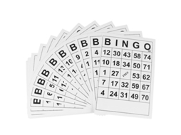 60pcs Cartão De Jogo De Bingo Allinless