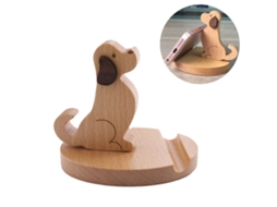 Suporte Para Celular Com Efeito 3d Em Formato De Cachorro Para Decoração De Casa E Carro.