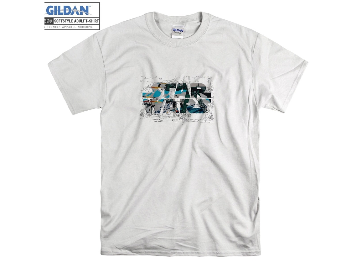 T-shirt Rockinstone Logo At-at Walker Battle(xxxl)