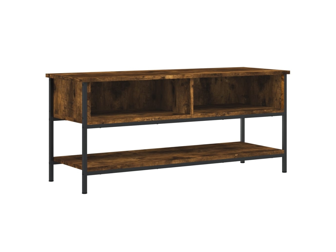Tv Cabinet, Tv Cabinets Vidaxl Marrom Madeira Processada (n/a)
