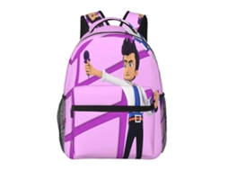Mochila De Estudante Inspector Gadget H56, Leve E Durável, À Prova Dágua E Com Alça De Ombro Ajustável. Olysi Shop