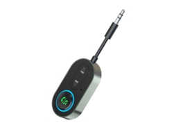 Receptor E Transmissor De Áudio Sem Fio Bluetooth 5.3 - Adaptador Br10t Com Bateria De Longa Duração, Compatível Com Huawei, Samsung, Apple E Garmin.