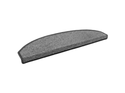 Vidaxl Tapetes Adesivos Para Escadas 15 Pcs Cinzento-escuro