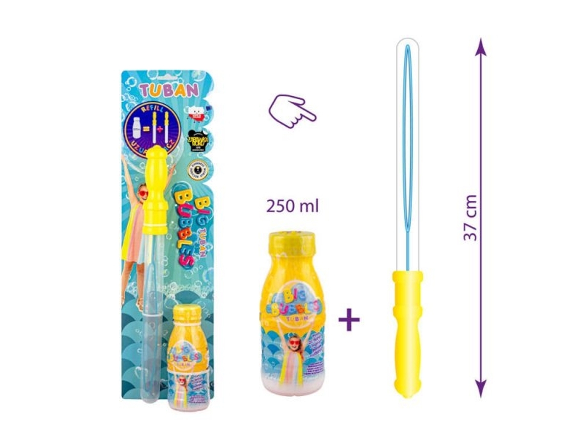 Tuban Espada Bolha de Sabão Líquido 250Ml PRICENET