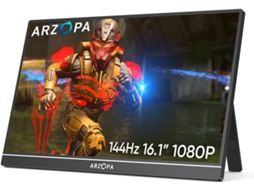 Monitor Portátil Gaming Arzopa Z1fc  144hz  16.1"  A