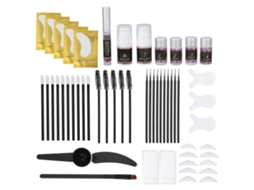 Kit De Permeamento E Dyeing De Cílios E Sobrancelhas Com Lifting E Curling De Longa Duração 31ml