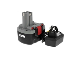 Bateria POWERY para Bosch Rebarbadora angular GWS 14,4V O-Pack Li-Ion inclui carregador