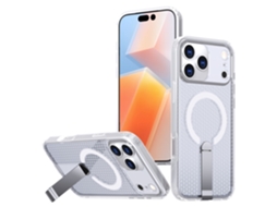 Capa Para Celular Fanxing Com Dissipação De Calor E Suporte Magnético.transparente - Iphone 14 Plus