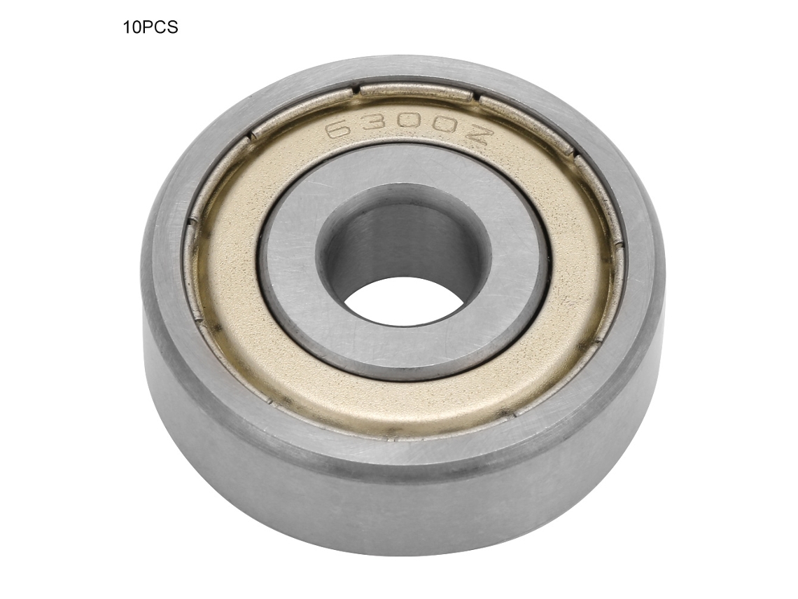 10pcs Rolamento De Bola De Groove Profundo Aço 6300-zz Selado 10*35*11mm