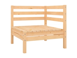 Conjunto de 4 Lounge de Jardim Madeira de Pinho Maciça MAISON EXCLUSIVE (4 pcs)