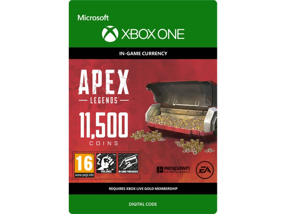 Cartão XBOX Apex Legends 11500 Coins (Formato Digital)