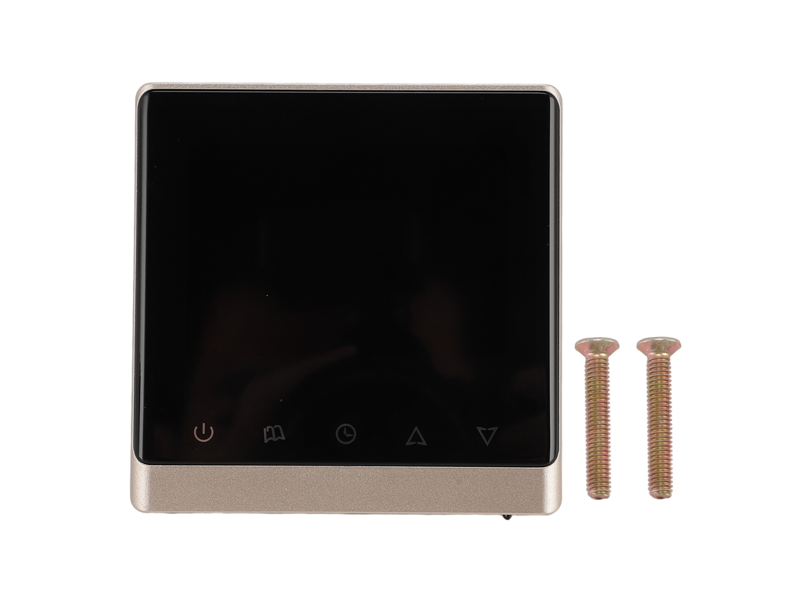 Termostato inteligente digital 25A com tela LCD e função de memória para aquecimento residencial | S/MARCA