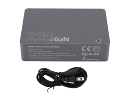 Hub De Carregamento Rápido Gan Usb C Com 6 Portas