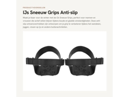 Sneeuwgrepen Slijtvast - Antislip Schoenovertrekken - Ijsschoenplaten - Stijgijzers - Voor Winterschoenen - Geschikt Voor Diverse Schoenmaten - Ijskle