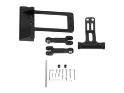 Business suporte de servo RC 1/10 com kit de direção hidráulica em liga de alumínio para carro SCX10 III