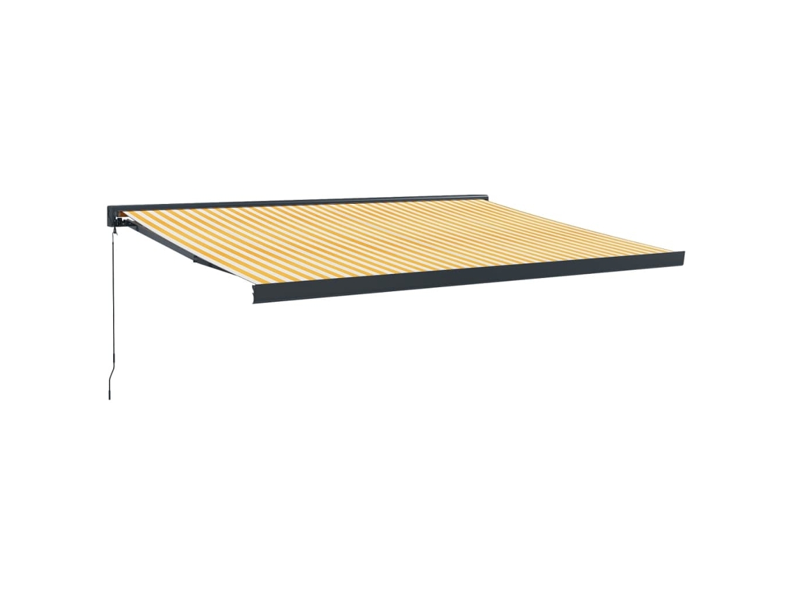 Retractable Awning, Retractable Awnings Vidaxl Multicolor Tecido (4.5 X 3 M)