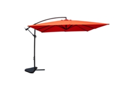 Solenzara Guarda-sol  Terracota Deslocado Quadrado 3 X 3 M
