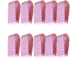 Clipes Fixadores Ideais Para Manter A Cama Organizada, 10 Peças, Material Plástico Rosa, Fixadores Sem Marcas Para Capas