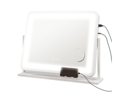 Espelho de Maquilhagem com Led e Entrada Usb VOLTEDGE (62,5x14x49,5 cm) branco
